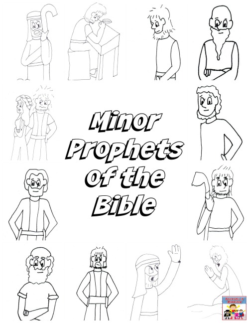 prophets coloring pages - photo #29