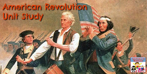 American Revolution unit study for elementary