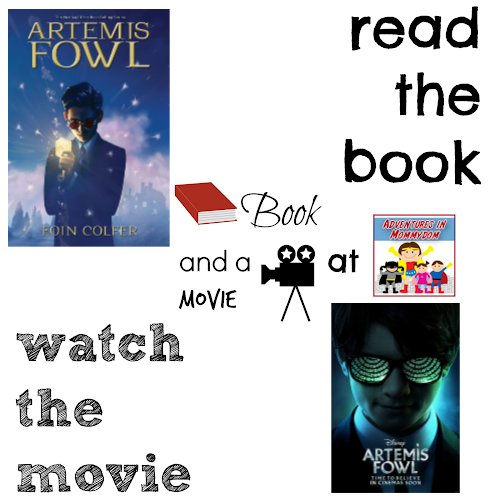 Artemis Fowl book and a movie feature 5th elementary