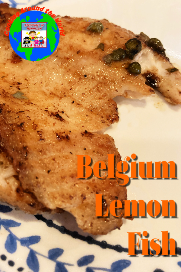 Belgium lemon fish recipe for cooking around the world