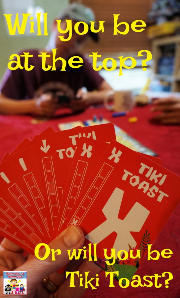 Can you stay at the top of the Tiki Topple #gameschooling #boardgame #strategygame
