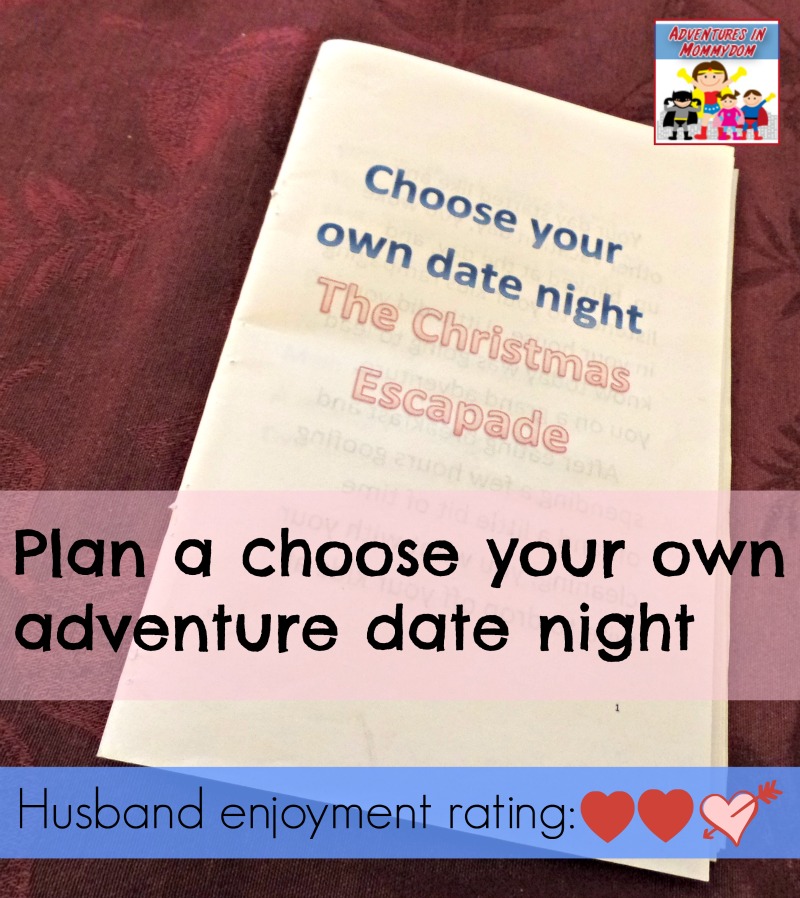 Choose your own adventure date night