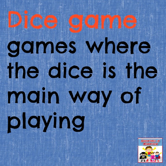 Dice game