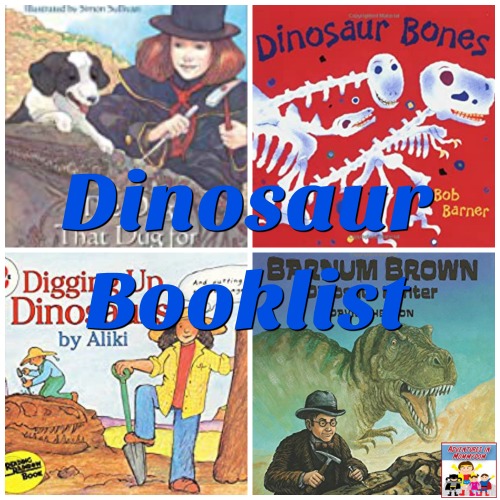Dinosaur booklist for kids