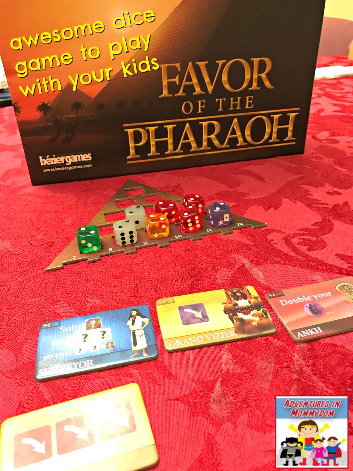 Favor of the Pharaoh dice game