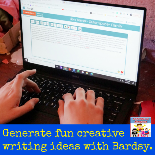 Generate fun creative writing ideas with Bardsy