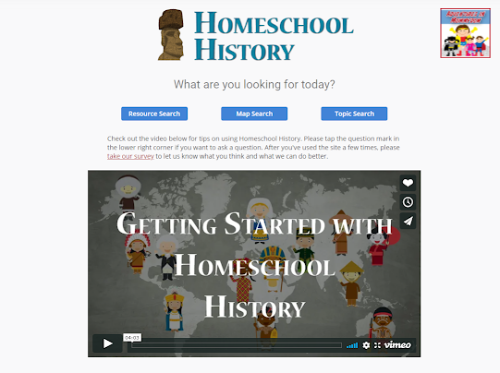 Getting started with homeschool history