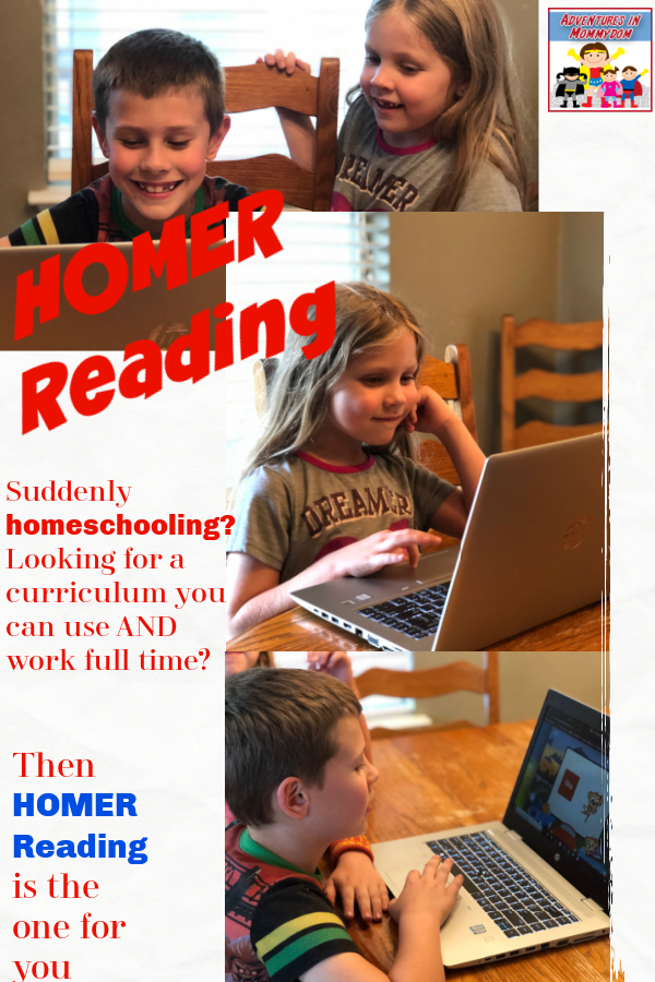 HOMER Reading online curriculum for your kids