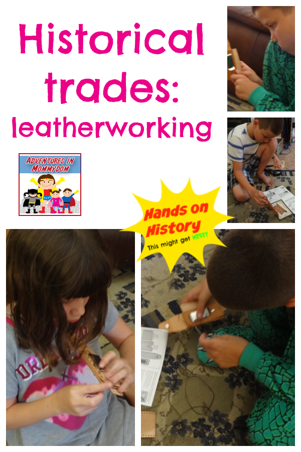 Historical trades leatherworking