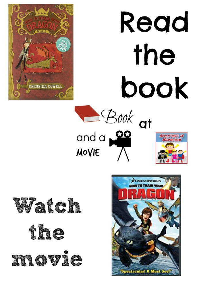 How to train your dragon book turned into a movie