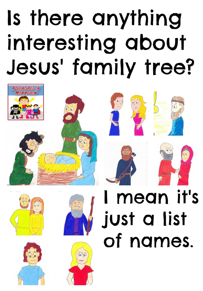 Jesus family tree lesson