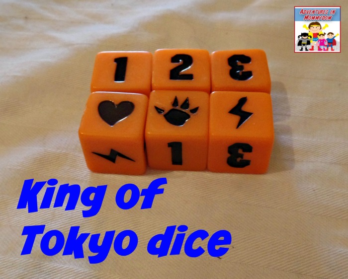 King of Tokyo dice