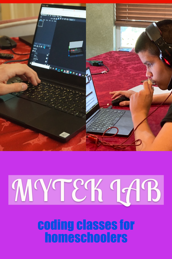MYTEK LAB coding classes for homeschool