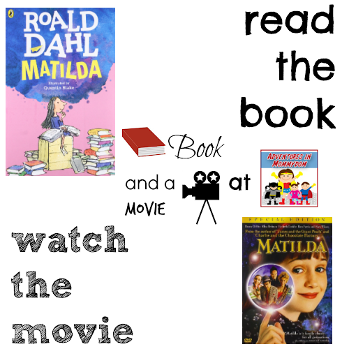 Matilda book and a movie 4th summer 9th