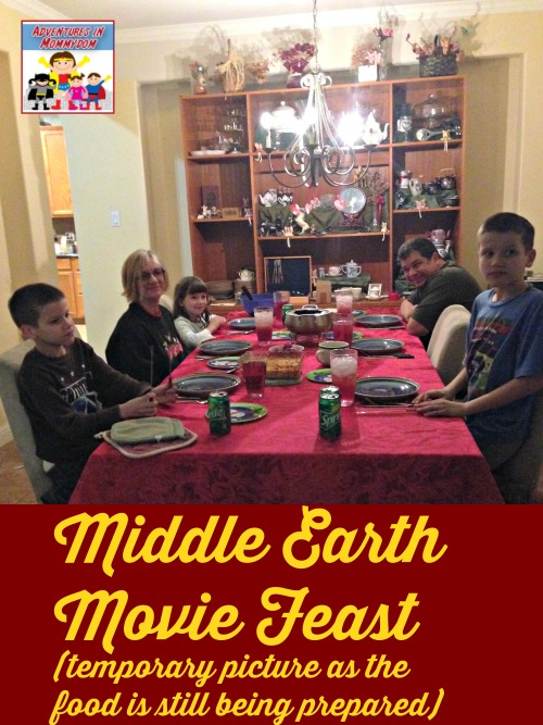 Middle Earth Movie feast