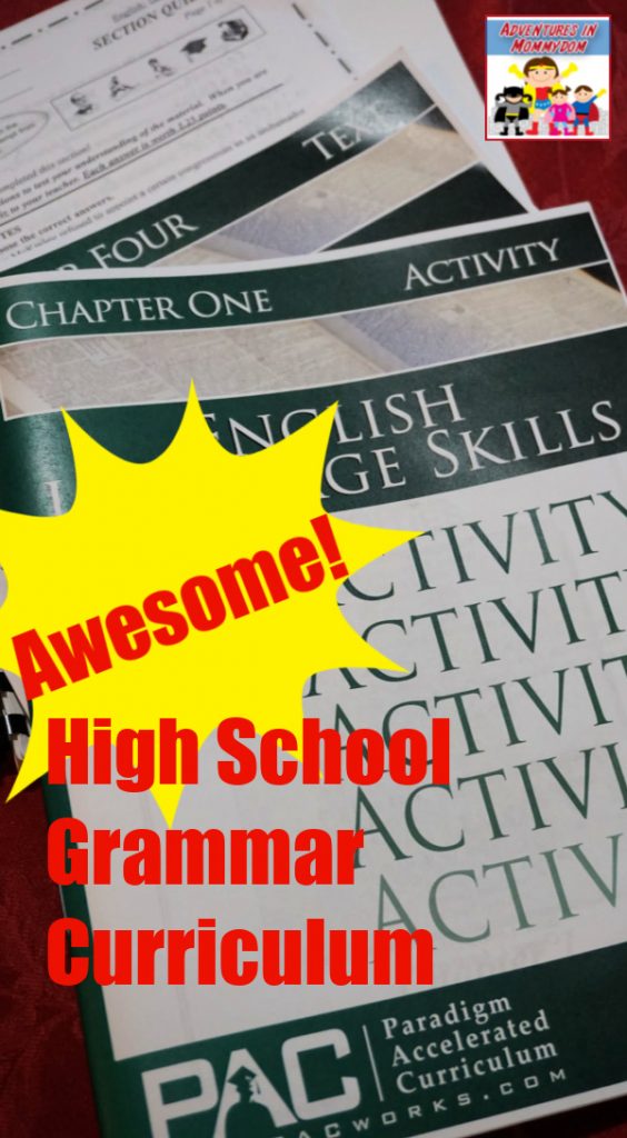 PAC high school grammar curriculum