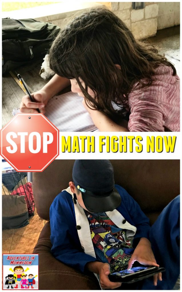 STOP MATH FIGHTS NOW