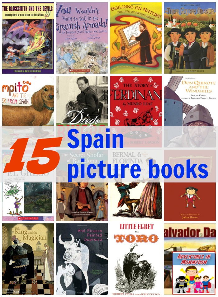 Spain picture books for kids