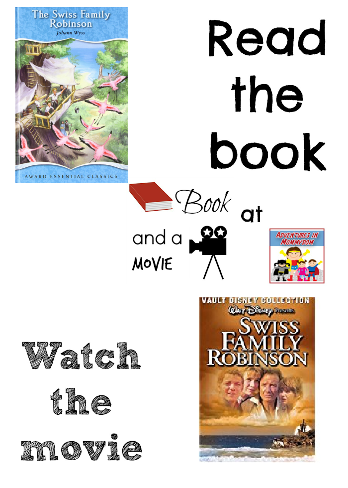 Swiss Family Robinson book and a movie