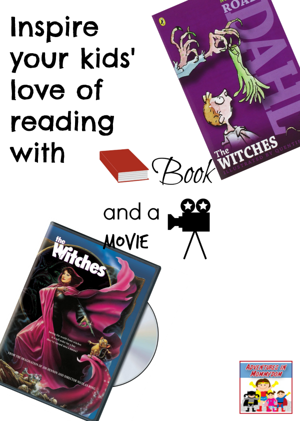 The Witches by Roald Dahl book and a movie
