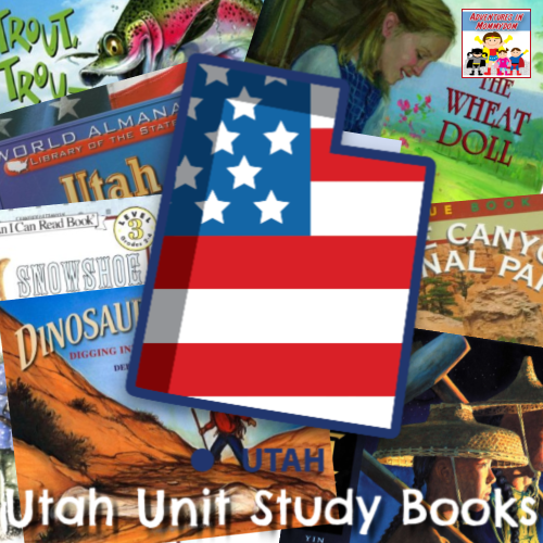 Utah unit 50 states study geography book list
