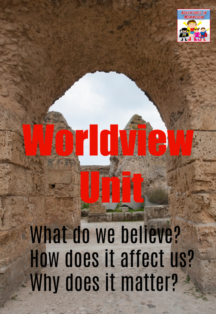 Worldview Unit for middle school and high school #homeschool #history #worldview 