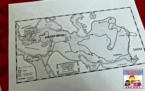 ancient history curriculum maps