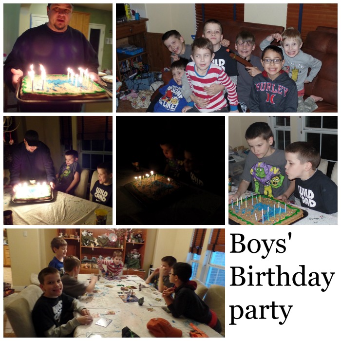 boys birthday party
