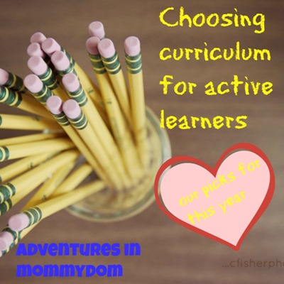 choosing curriculum for active learners