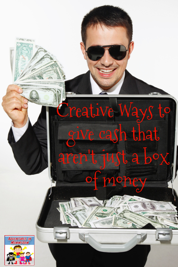 creative ways to give money that aren't a box of money