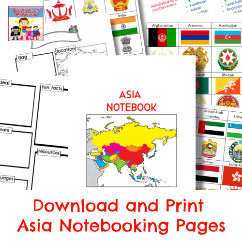 download and print asia notebooking pages