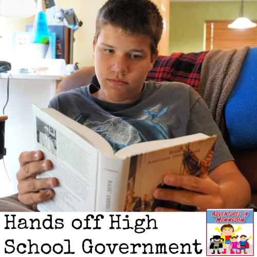 hands off high school government