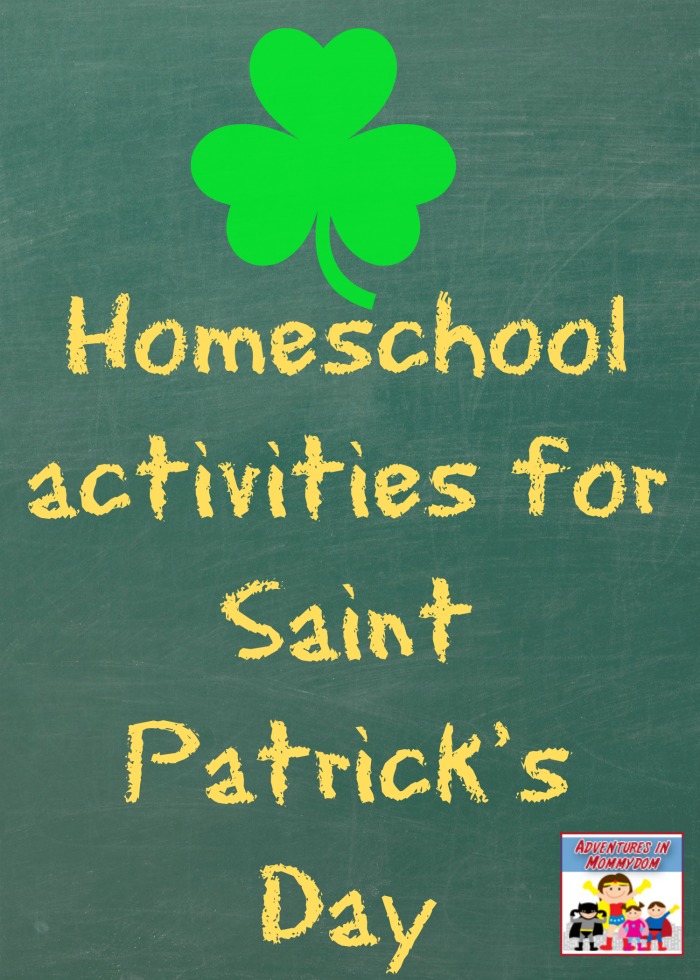 Saint Patrick's Day homeschool