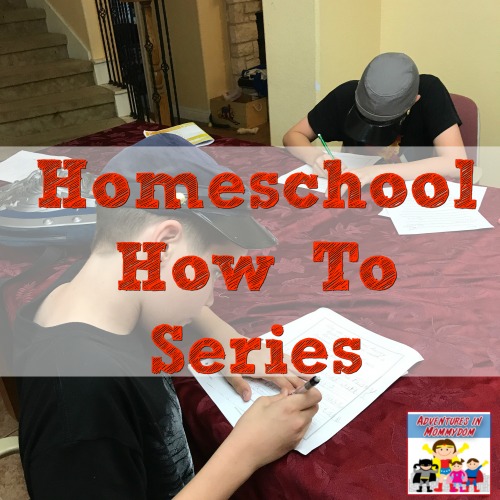 homeschool how to series