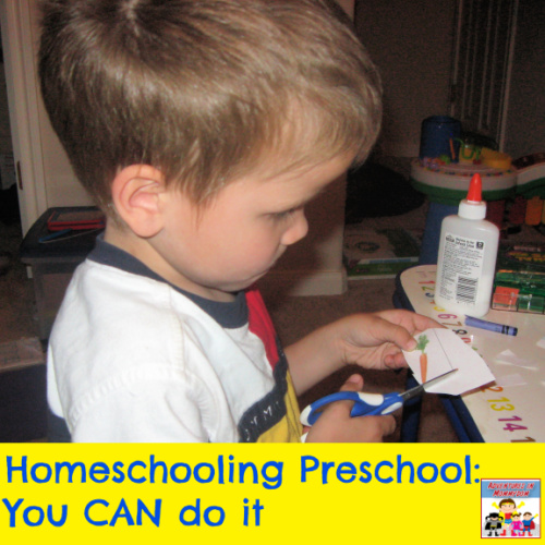homeschooling preschool you can do it