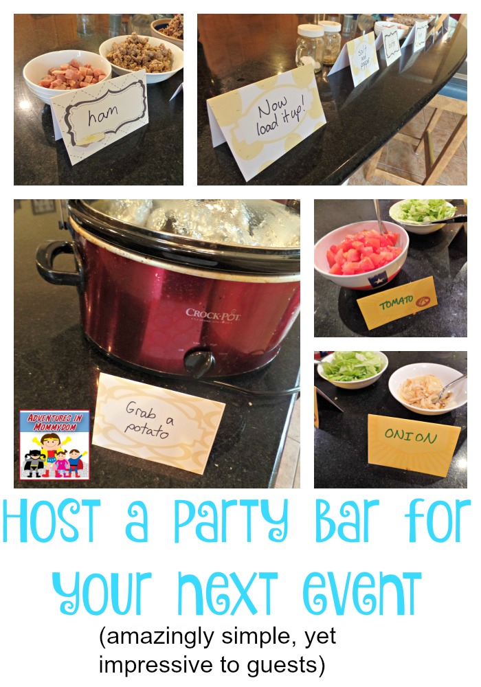 host a party bar