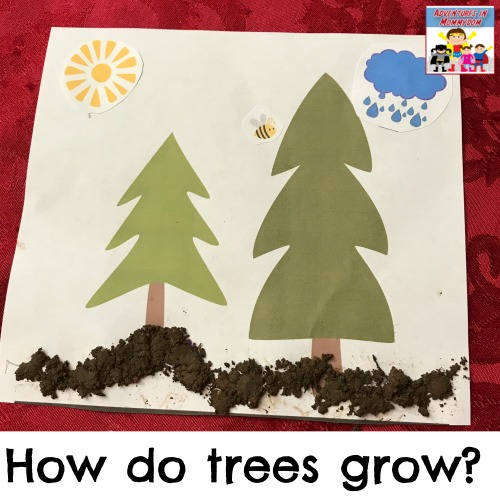 how do trees grow preschool printable