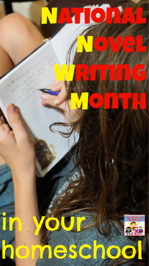 how to use NaNoWriMo in your homeschool