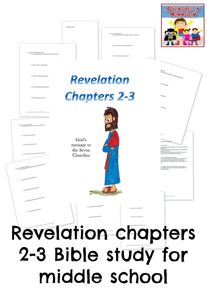letters to the churches in Revelation Bible study