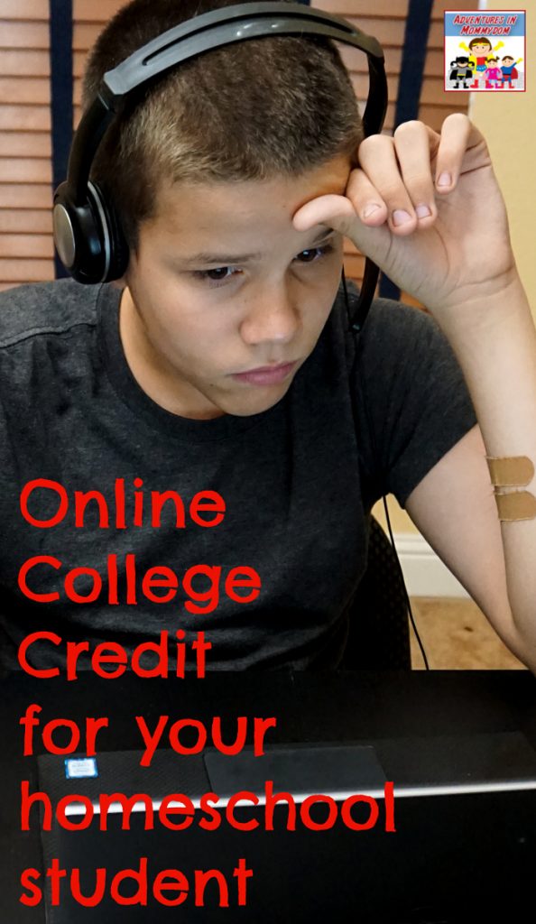 online college credit for your homeschooler