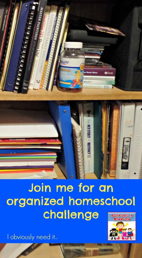 Join me for the organized homeschool challenge