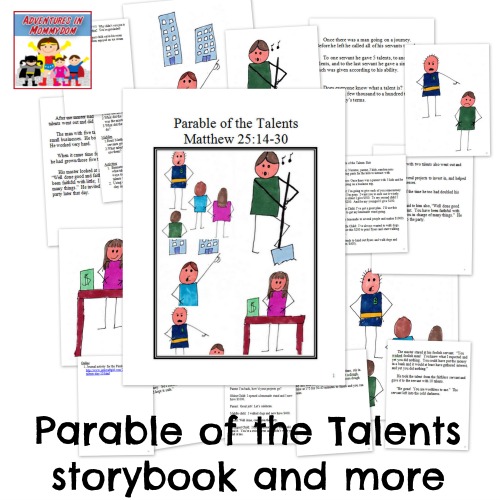 parable of the talents storybook