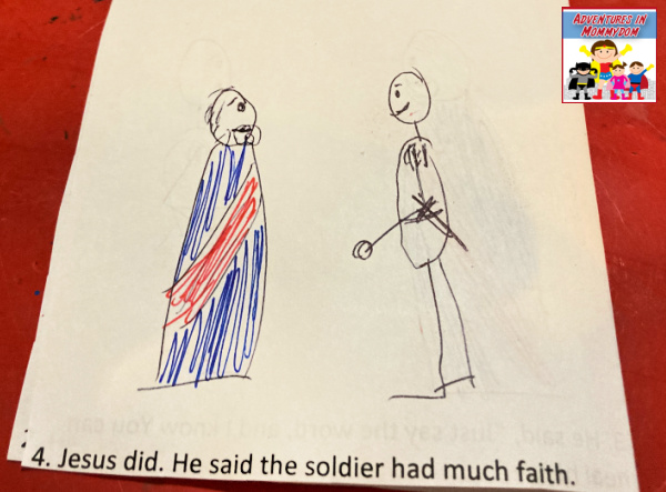 soldier's response to meeting Jesus