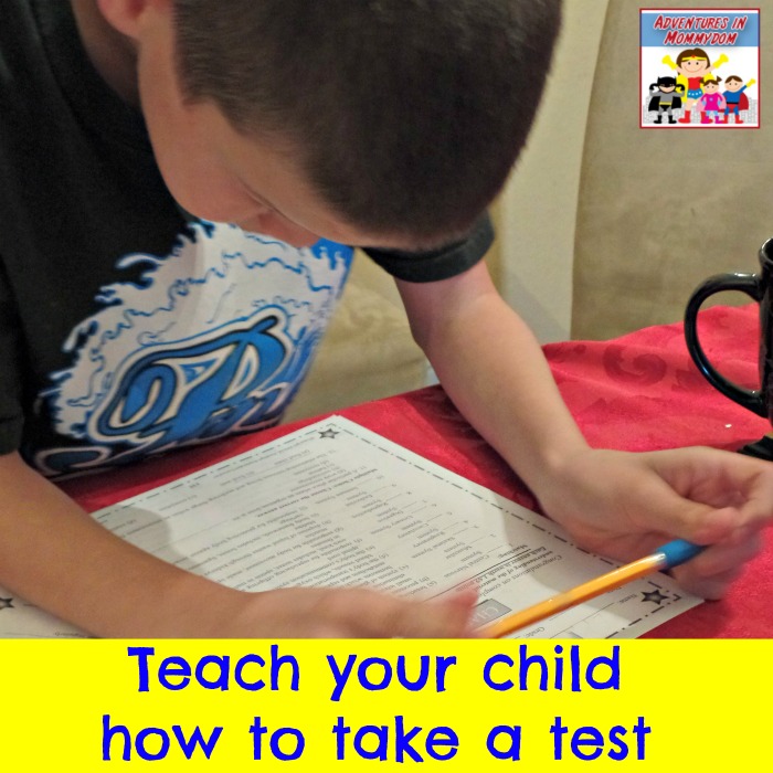 teach your child how to take a test